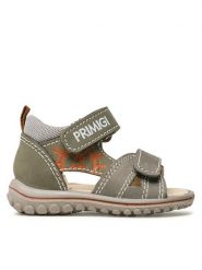 Primigi Sandały 3860600 Zielony. Zielone sandały chłopięce Primigi, z nubiku, bez zapięcia. Za 249.99 zł.