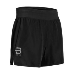Szorty Daehlie Sportswear Air 5 Inch. Czarne krótkie spodenki sportowe męskie DAEHLIE, l, bez wzorów, z materiału, do biegania. Za 310.55 zł.
