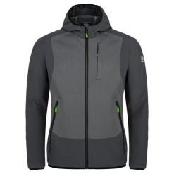 Męska kurtka outdoorowa Loap Urelon w kolorze szarym. Szare kurtki snowboardowe męskie LOOP, na zimę, m, bez wzorów, narciarskie. Za 276.99 zł.