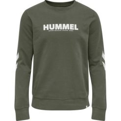 Bluza Hummel hmlLEGACY. Zielone bluzy męskie Hummel, l, bez wzorów, bez kaptura, na fitness i siłownię. Za 191.00 zł.