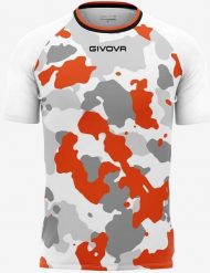 T-shirt męski Givova Army biało-pomarańczowy. Brązowe t-shirty męskie Givova, m, bez wzorów, z materiału, klasyczne, bez kołnierzyka. Za 75.66 zł.