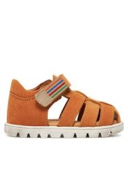 Froddo Sandały Keko G3150287-12 M Pomarańczowy. Brązowe sandały chłopięce Froddo, ze skóry, bez zapięcia. Za 219.99 zł.