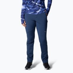 Spodnie trekkingowe damskie Columbia Vast High. Niebieskie spodnie sportowe damskie Columbia, bez wzorów, trekkingowe. Za 359.99 zł.