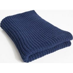 Simple - Komin. Niebieskie szaliki i chusty damskie marki Simple, z dzianiny. W wyprzedaży za 79.90 zł.