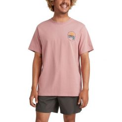 Koszulka męska O'Neill Vinas z krótkim rękawem. Czerwone koszulki sportowe męskie O'Neill, m, bez wzorów, bez kołnierzyka, bez ramiączek. Za 199.00 zł.
