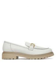 Lasocki Loafersy WB-GIULIA-22 Biały. Białe mokasyny damskie Lasocki, ze skóry. Za 119.99 zł.