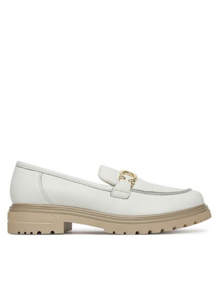 Lasocki Loafersy WB-GIULIA-22 Biały. Białe mokasyny damskie Lasocki, ze skóry. Za 229.99 zł.