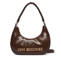 Torebka LOVE MOSCHINO. Brązowe torebki do ręki damskie Love Moschino, bez wzorów, klasyczne, bez dodatków. Za 949.99 zł.