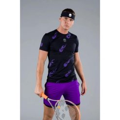 Koszulka męska Hydrogen FLAMES TECH TEE. Czarne koszulki sportowe męskie HYDROGEN, m, bez wzorów, bez kołnierzyka, bez ramiączek, tenisowe. Za 333.00 zł.