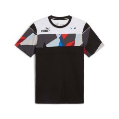 Koszulka Puma BMW Motorsport Speed Driver Series. Czarne koszulki sportowe męskie Puma, m, bez wzorów, bez kołnierzyka, bez ramiączek. Za 231.70 zł.
