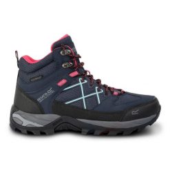 Buty trekkingowe damskie Samaris III. Niebieskie trekkingi damskie Regatta. W wyprzedaży za 299.99 zł.