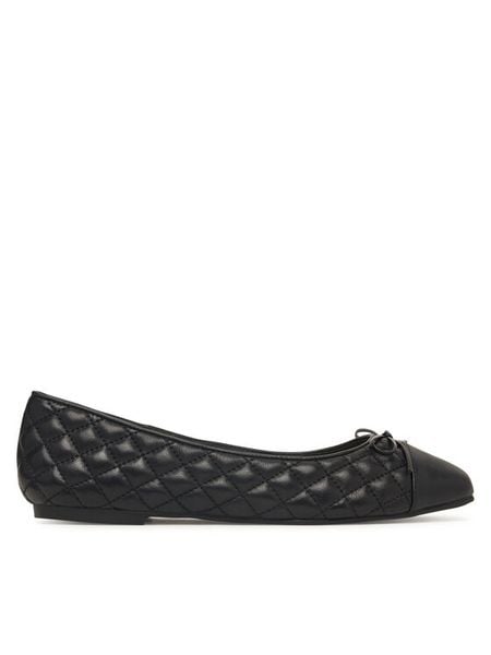 Aldo Baleriny Braylynn 13102762 Czarny. Czarne baleriny damskie Aldo, bez wzorów, ze skóry, bez obcasa. Za 299.99 zł.