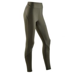 Długie spodnie sportowe do biegania CEP Reflective damskie. Zielone legginsy damskie CEP, l, bez wzorów. Za 379.00 zł.