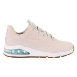 Buty do chodzenia damskie Skechers Uno 2. Brązowe obuwie sportowe damskie Skechers, bez wzorów, z materiału, trekkingowe, Skechers Sport. Za 387.00 zł.