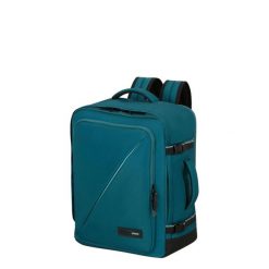 Plecak podróżny do samolotu American Tourister Take2Cabin M. Niebieskie plecaki damskie American Tourister, bez wzorów. Za 219.99 zł.