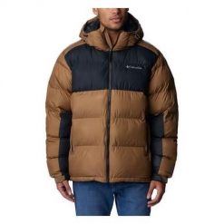 Kurtka uniwersalna męska Columbia Pike Lake Ii Hooded Jacket. Brązowe kurtki męskie Columbia, m, bez wzorów, klasyczne, z kapturem. W wyprzedaży za 689.25 zł.