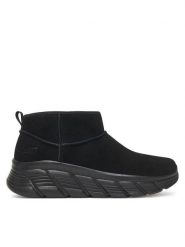 Skechers Śniegowce Bobs B Flex Hi 117390/BBK Czarny. Czarne śniegowce i trapery damskie Skechers, ze skóry. Za 289.99 zł.