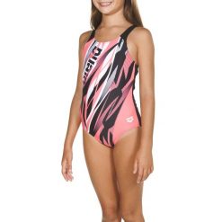 Strój kąpielowy dziewczęcy jednoczęściowy treningowy Arena Zephiro. Białe stroje kąpielowe dla dziewczynek Arena, bez wzorów. Za 99.99 zł.