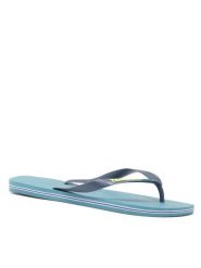 Havaianas Japonki 41108501671-W Niebieski. Niebieskie klapki damskie Havaianas, bez wzorów, z gumy, bez obcasa. Za 46.99 zł.