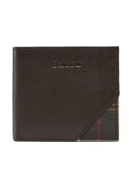 Barbour Portfel Tarbert MLG0063BR91 Brązowy. Brązowe portfele męskie Barbour, bez wzorów, ze skóry. Za 204.99 zł.