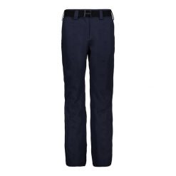 Spodnie narciarskie dla kobiet CMP. Czarne spodnie snowboardowe damskie CMP, na zimę, bez wzorów, sportowe, narciarskie. W wyprzedaży za 716.70 zł.