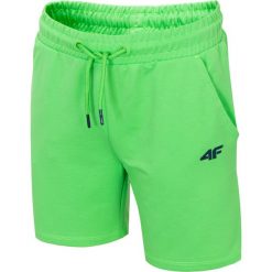 Spodenki dresowe chłopięce (122-164) JSKMD209A - soczysta zieleń neon. Szorty dla chłopców marki 4F JUNIOR. Za 49.99 zł.