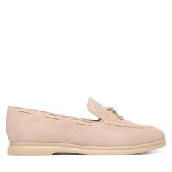 Loafersy Guess. Brązowe mokasyny damskie Guess. Za 634.99 zł.