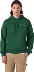 Champion Bluza męska Hooded Sweatshirt zielona 221790 GS559 XL. Zielone bluzy męskie Champion, m, bez wzorów, bez kaptura. Za 225.71 zł.