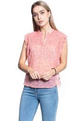 BLUZKA DAMSKA MUSTANG Elsa Smock Blouse 1009471 11714. Bluzki damskie Mustang, s, bez wzorów, bez kołnierzyka, bez ramiączek. W wyprzedaży za 39.99 zł.