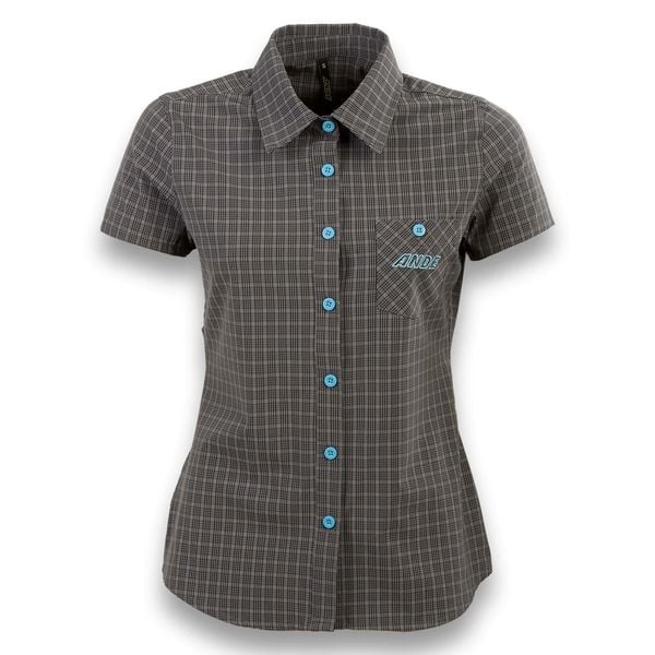 Koszula Ande Arizona Damskie. Szare koszule damskie ANDE, m, bez wzorów, z elastanu, sportowe, bez kołnierzyka, bez ramiączek. Za 271.99 zł.