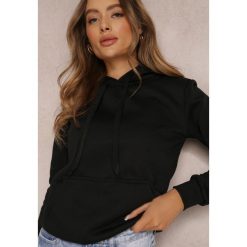 Czarna Bluza z Kapturem Corbetes. Czarne bluzy damskie Renee, l, bez wzorów, z dresówki, z kapturem. Za 44.99 zł.