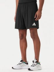Adidas Szorty sportowe Entrada 26 JZ2521 Czarny Regular Fit. Czarne krótkie spodenki sportowe męskie Adidas, m, bez wzorów, z syntetyku, do piłki nożnej. Za 79.99 zł.