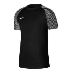 Męska Koszulka Academy DriFIT. Czarne koszulki sportowe męskie Nike, m, bez wzorów, bez kołnierzyka, bez ramiączek, trekkingowe. Za 131.99 zł.