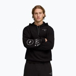 Bluza męska Under Armour Rival LW Hoodie /. Czarne bluzy męskie Puma, l, bez wzorów, z materiału, bez kaptura, na fitness i siłownię. Za 279.99 zł.