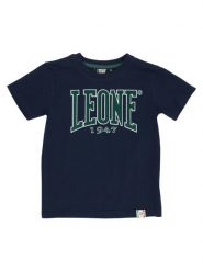 Koszulka miękki na co dzień na siłownię. Niebieskie koszulki sportowe męskie LEONE 1947 APPAREL, bez wzorów, bez kołnierzyka, bez ramiączek, na fitness i siłownię. Za 42.06 zł.