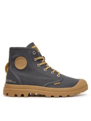 Palladium Trampki Pampahi Htggum 74988-006-M Szary. Szare trampki męskie Palladium, bez wzorów, z materiału, bez zapięcia. Za 389.99 zł.