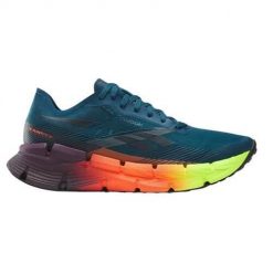 Buty do biegania męskie Reebok Floatzig X1. Niebieskie buty sportowe męskie Reebok, z materiału, bez zapięcia, do biegania. Za 808.00 zł.