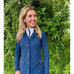 Kurtka jeździecka damska Ju & Pa Beezie Compatible Zip in 2. Niebieskie kurtki damskie JU ET PA, m, bez wzorów, z materiału, bez kaptura, na fitness i siłownię. Za 2,108.50 zł.