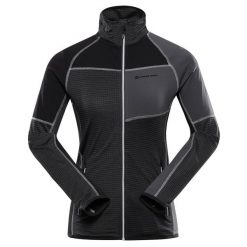 Damska bluza trekkingowa szybkoschnąca Alpine Pro Onneca 2. Czarne bluzy damskie Alpine Pro, bez wzorów, bez kaptura. W wyprzedaży za 209.00 zł.