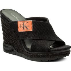 Espadryle CALVIN KLEIN JEANS - Layla R8812 Black. Klapki damskie marki Calvin Klein Jeans. W wyprzedaży za 299.00 zł.