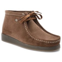Brązowe Botki Hee Skórzane Buty Damskie Za Kostkę. Brązowe kozaki damskie Hee, z jeansu, za kostkę, bez obcasa. Za 297.99 zł.