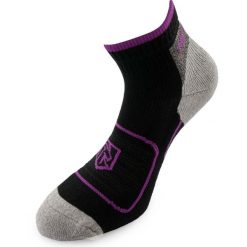 Skarpetki Unisex McKees Czarno-Fioletowe 36-38 z Bawełny. Czarne skarpety damskie ZEAGLE, bez wzorów, z bawełny. Za 56.36 zł.