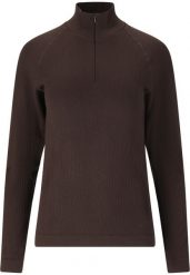 Sweter damski Athlecia Cozi. Brązowe swetry damskie Athlecia, l, bez wzorów, z dresówki, eleganckie, bez kołnierzyka, bez ramiączek, bez kaptura. Za 177.50 zł.