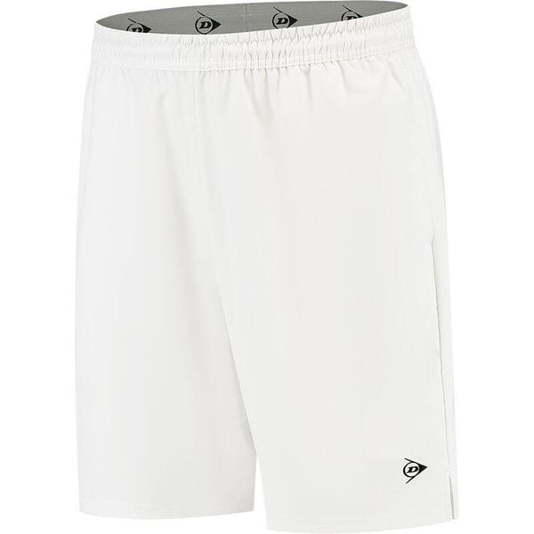 Spodenki sportowe męskie Dunlop Club Woven 7 Short. Białe krótkie spodenki sportowe męskie Dunlop, m, bez wzorów. Za 139.99 zł.