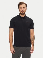 KARL LAGERFELD Polo 745750 551221 Granatowy Regular Fit. Niebieskie koszulki polo męskie KARL LAGERFELD, m, bez wzorów, z bawełny, bez ramiączek. Za 249.99 zł.