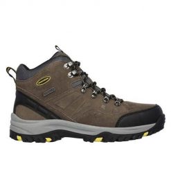 Buty trekkingowe męskie Skechers Pelmo. Zielone trekkingi męskie Skechers, na zimę, trekkingowe. Za 690.00 zł.