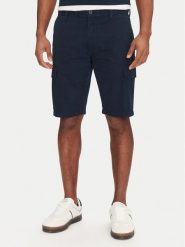 Tommy Jeans Szorty materiałowe Scanton DM0DM21949 Granatowy Regular Fit. Niebieskie szorty męskie Tommy Jeans, m, bez wzorów, z bawełny. Za 199.99 zł.