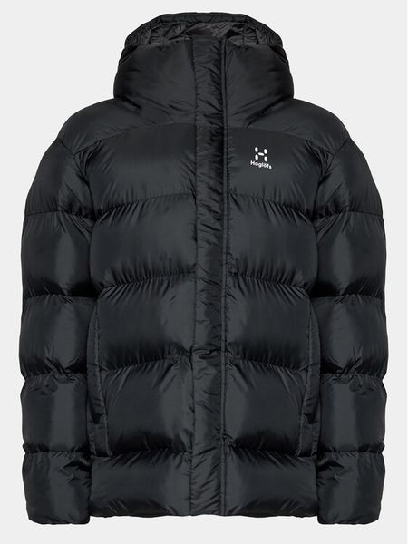 Haglöfs Kurtka zimowa Puffy Mimic 605382 Czarny Basic Fit. Czarne kurtki męskie Haglöfs, na zimę, m, bez wzorów, z syntetyku, bez kaptura. Za 919.99 zł.