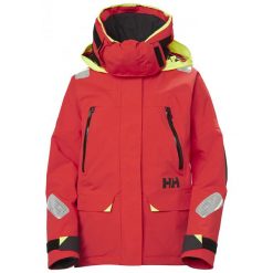 Kurtka żeglarska damska Helly Hansen Skagen Offshore. Czerwone kurtki damskie Helly Hansen, m, bez wzorów, bez kaptura. Za 1,399.00 zł.