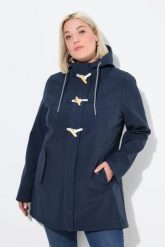 Damskie Kurtka softshell HYPRAR hydrofobowa podszewka z polaru kaptur. Niebieskie kurtki damskie Ulla Popken, plus size, bez wzorów, z elastanu, bez kaptura. Za 479.99 zł.